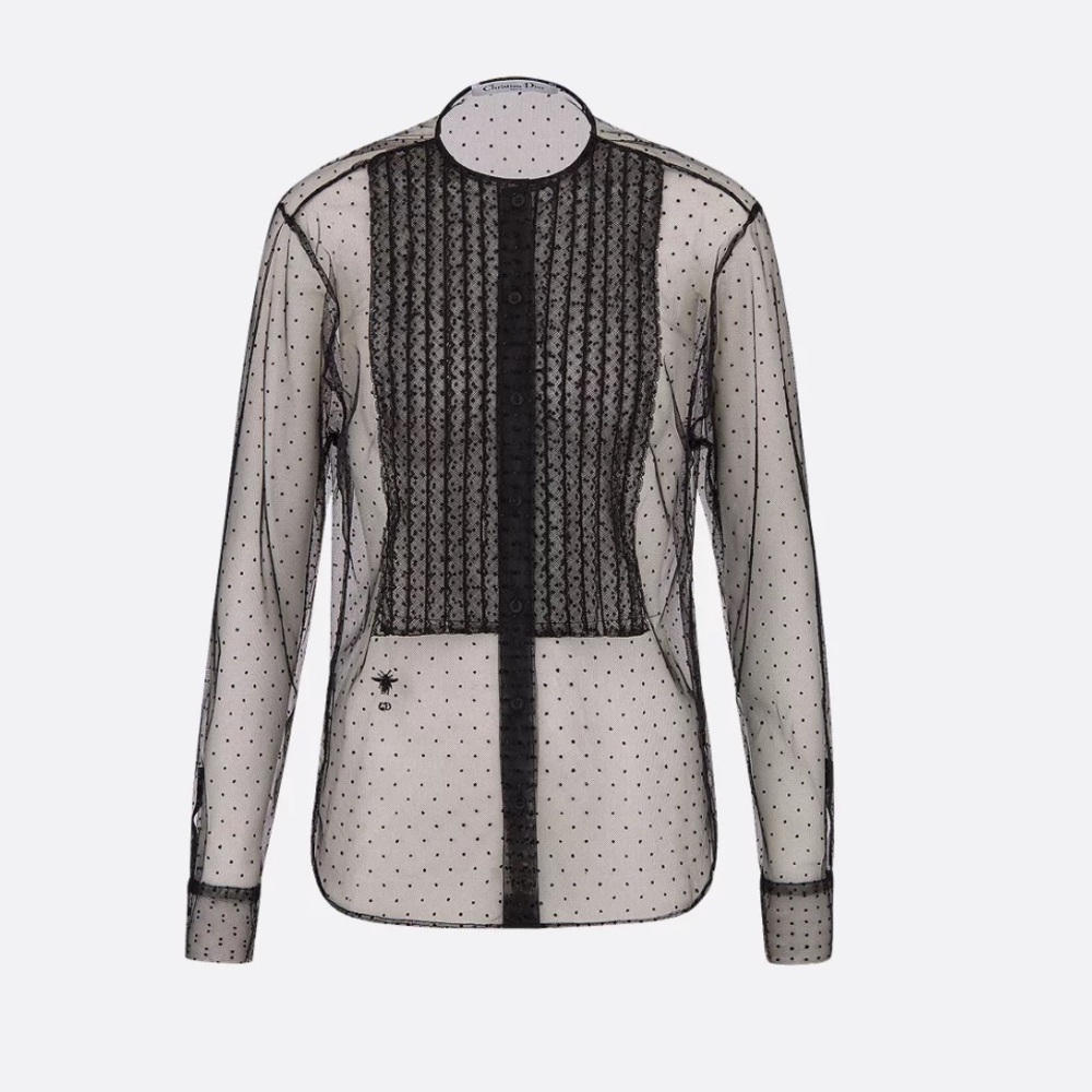 COPY - NWT CHRISTIAN DIOR sheer blouse